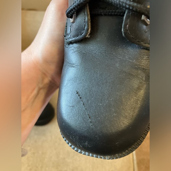 Harley Davidson black leather motorcycle boots - Picture 7 of 8